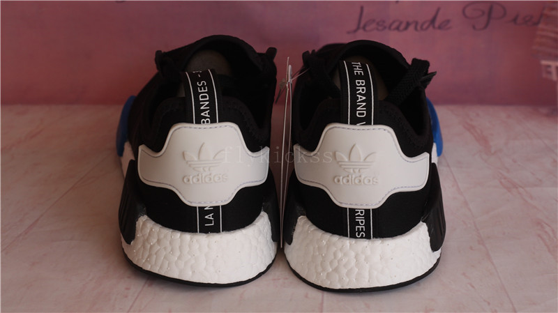 Real Boost Adidas NMD R1 PK Black and Blue